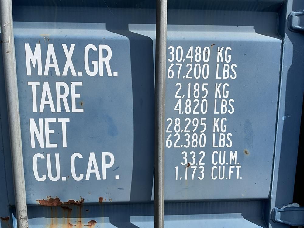 2004 Baoshan Pacific SP-SNRT-02(M) storage container (with contents)