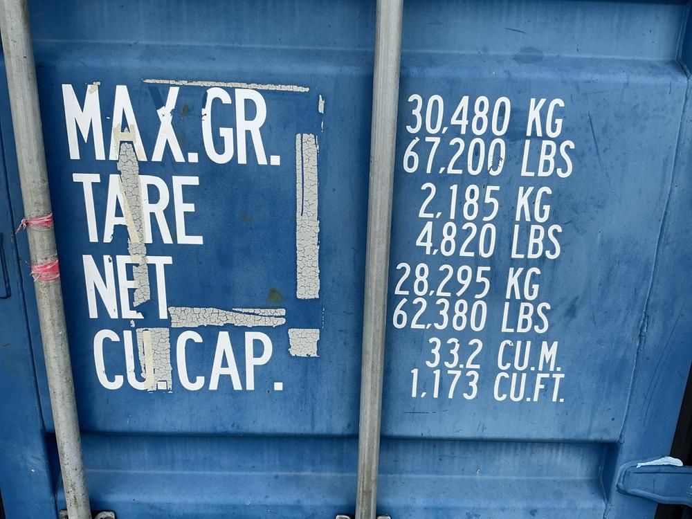 20-foot container