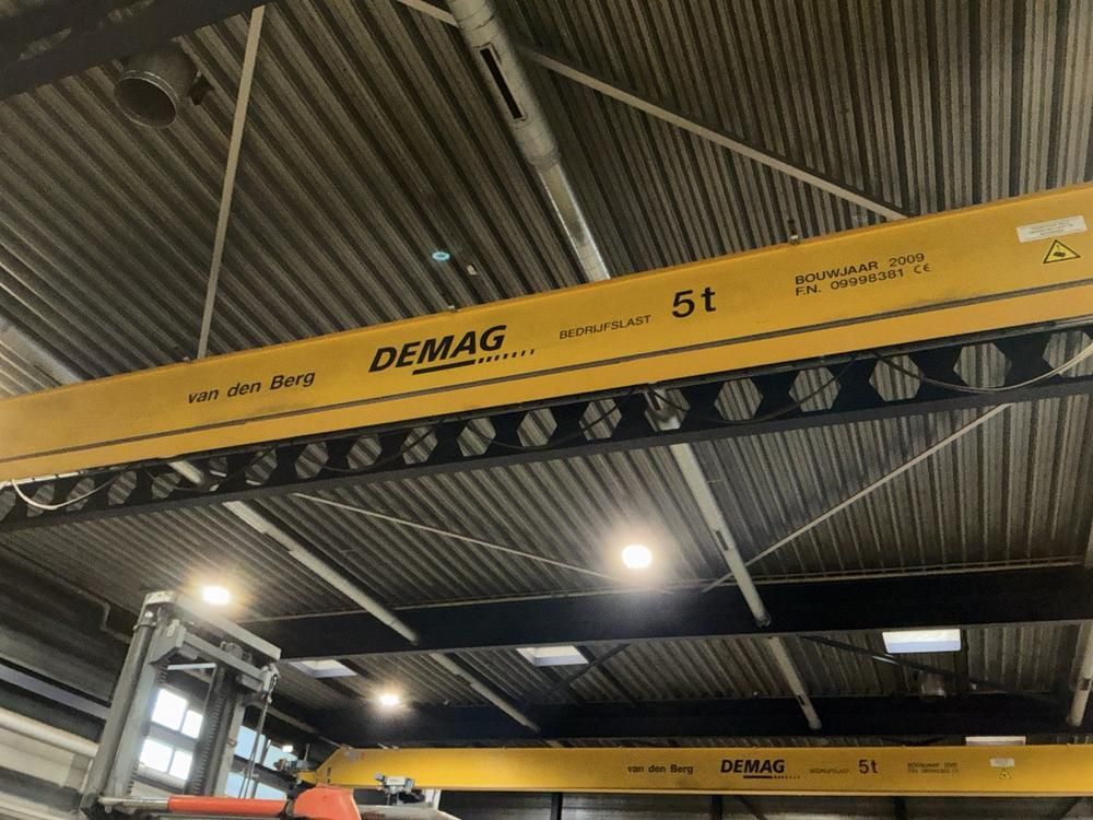 2009 DEMAG 5t Bovenloopkraan
