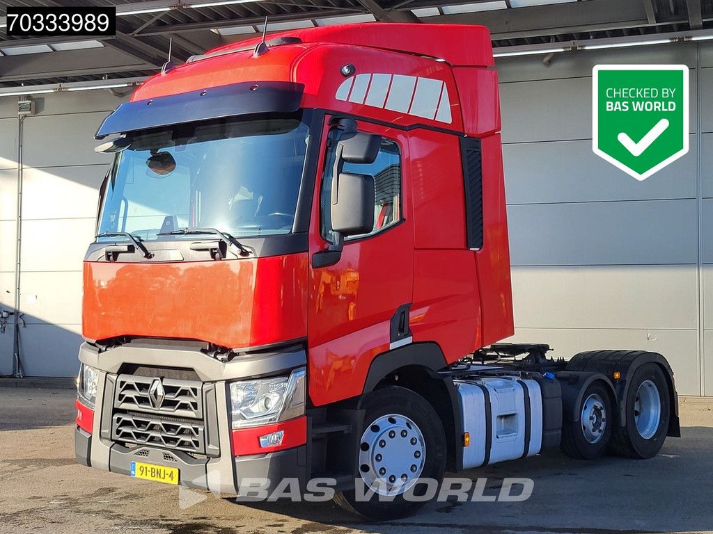 Renault T 460 6X2 NL-Truck APK 06-2027 SleeperCab Liftachse Standklima ACC PTO Alcoa's