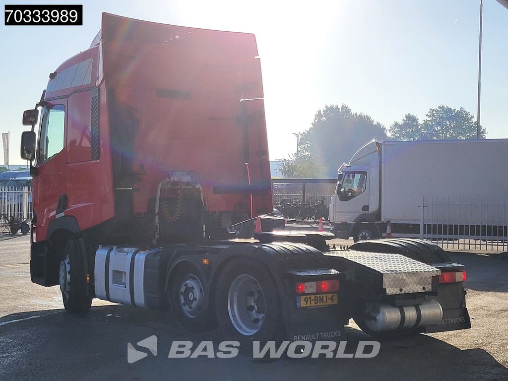 Renault T 460 6X2 NL-Truck APK 06-2027 SleeperCab Liftachse Standklima ACC PTO Alcoa's