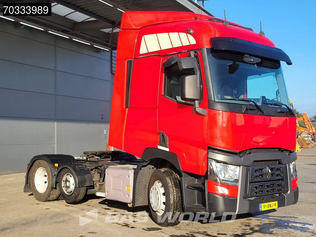 Renault T 460 6X2 NL-Truck APK 06-2027 SleeperCab Liftachse Standklima ACC PTO Alcoa's