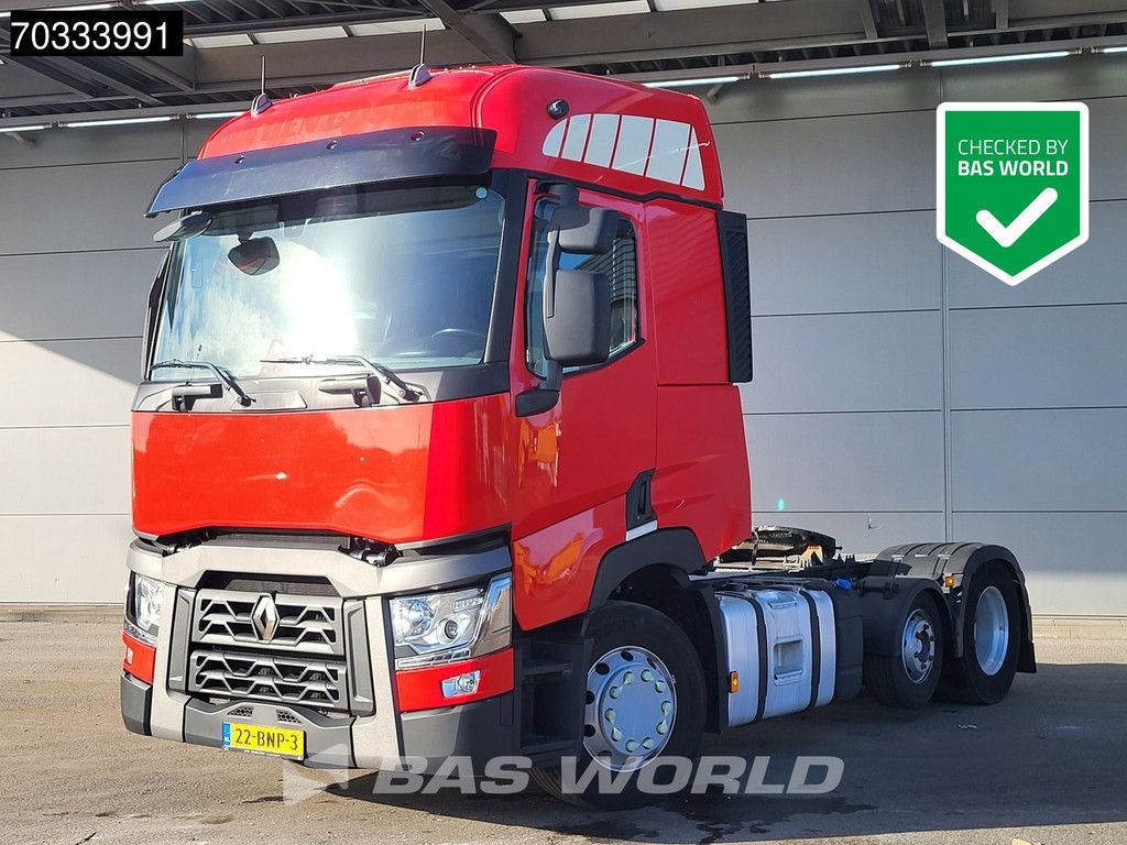 Renault T 460 6X2 NL-Truck SleeperCab Liftachse Standklima ACC PTO Alcoa's