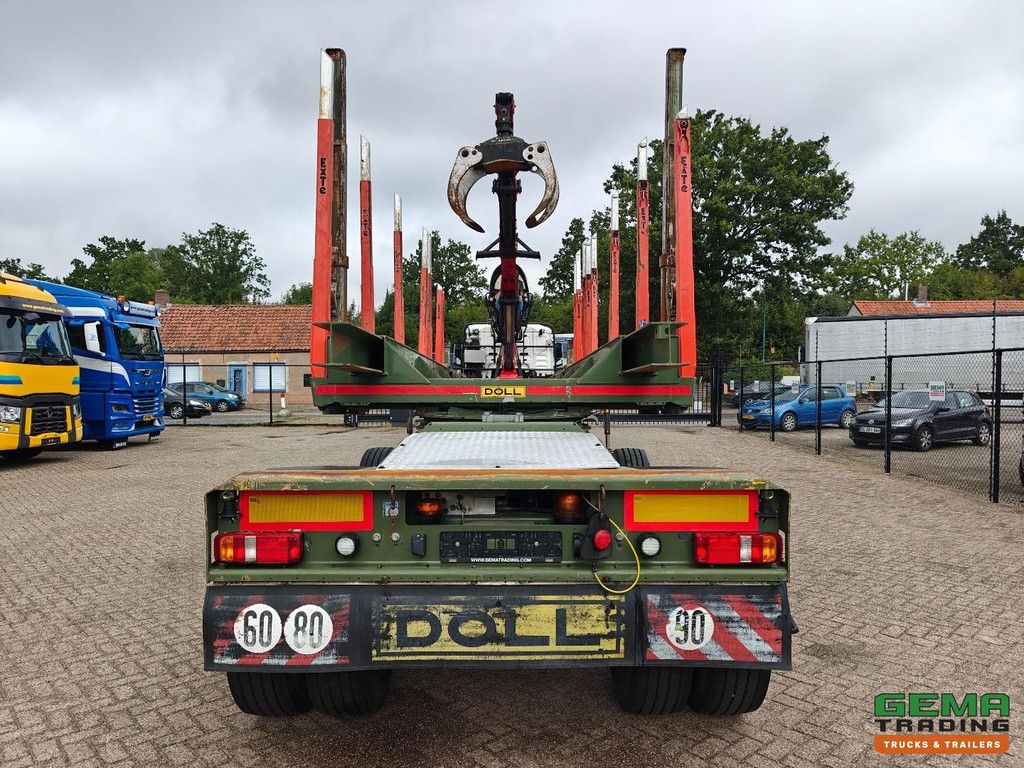 MAN TGS 33.510 6x6 HydroDrive Sleeper Cab Euro6D + Palfinger Epsilon S270L + Doll ExtenableMultiFrame + Doll M2R-10 JeepDolly SelfSteering - Belgium Registration