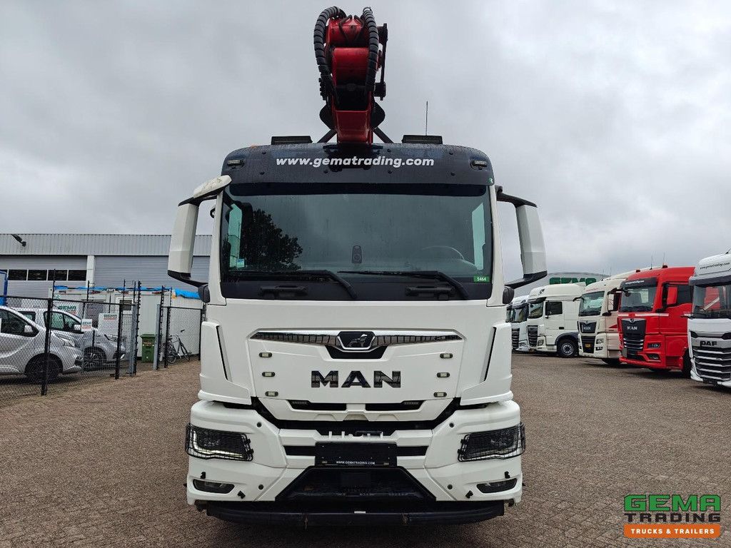 MAN TGS 33.510 6x6 HydroDrive Sleeper Cab Euro6D + Palfinger Epsilon S270L + Doll ExtenableMultiFrame + Doll M2R-10 JeepDolly SelfSteering - Belgium Registration