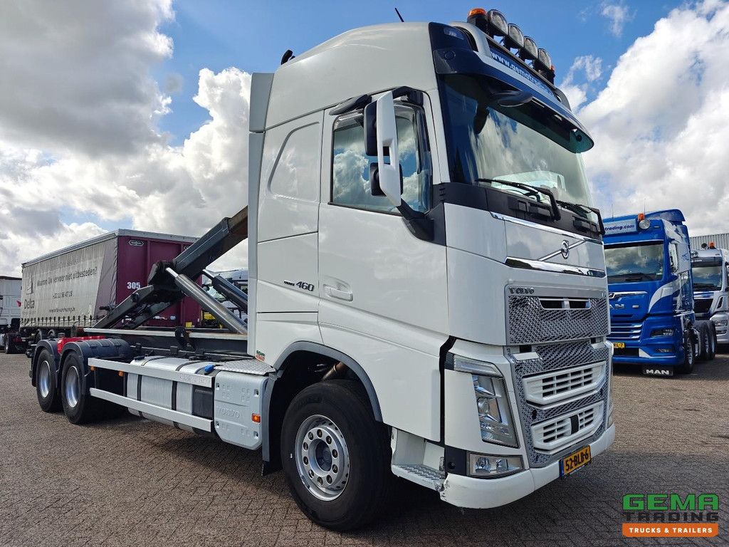 Volvo FH 460 6x4 GlobeTrotter Euro6C - 10T Front Axle - VDL 21T Hooklift System - Liftable Drive Axle - SmartTacho V2
