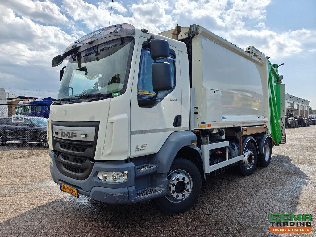 DAF LF 220 FAG 6x2/4 Day Cab Euro6A - 13/ Dennis Eagle Olympus 14n + Terberg TA-DE2e Loader - 119,000 km - 11/2026 MOT