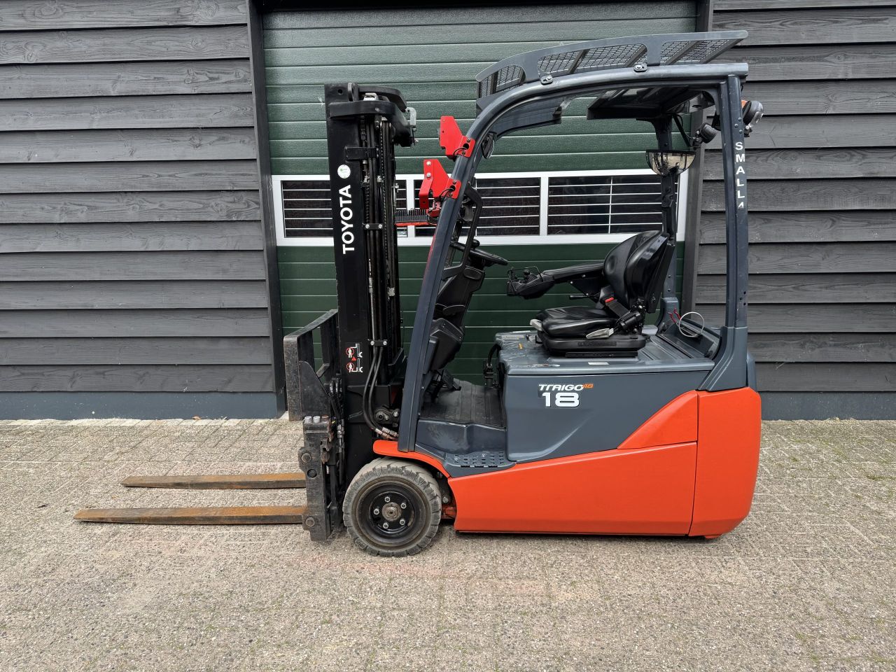 Toyota 8FBE18T elektrische heftruck / vorkheftruck (2021)