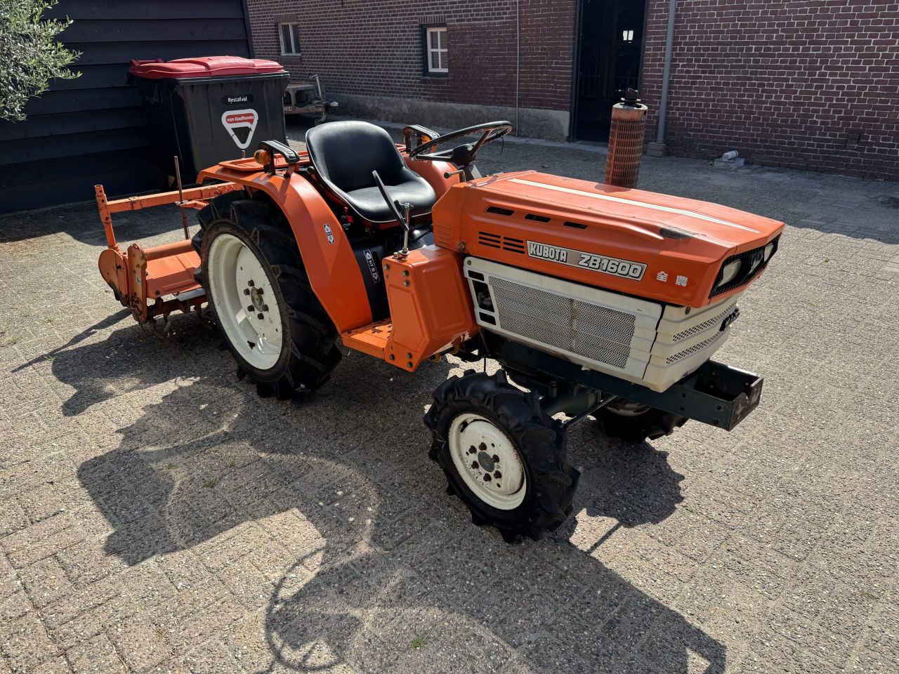 Kubota ZB1600 minitrekker /minitractor incl. frees