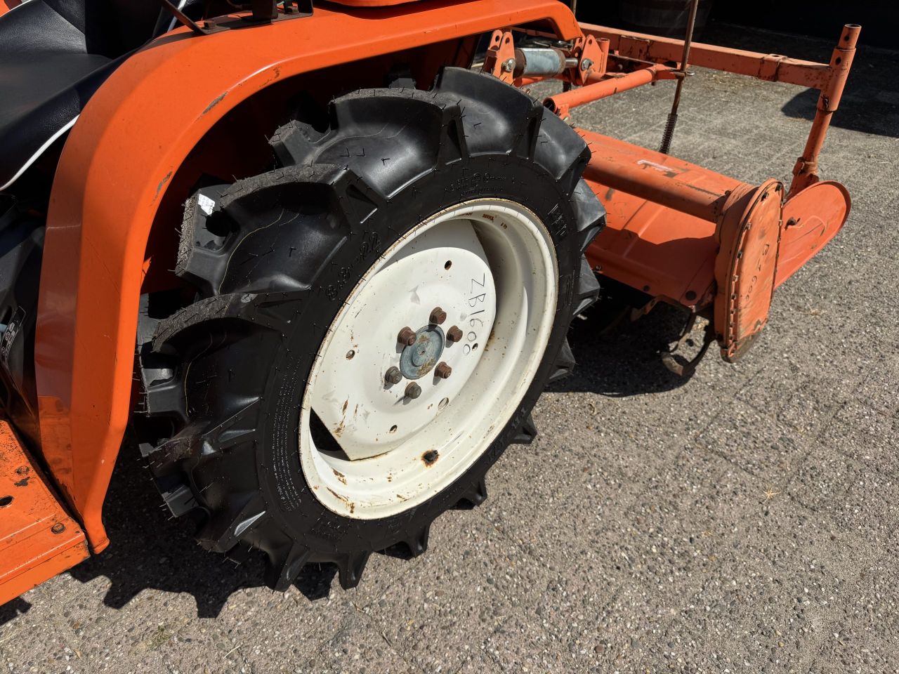 Kubota ZB1600 minitrekker /minitractor incl. frees