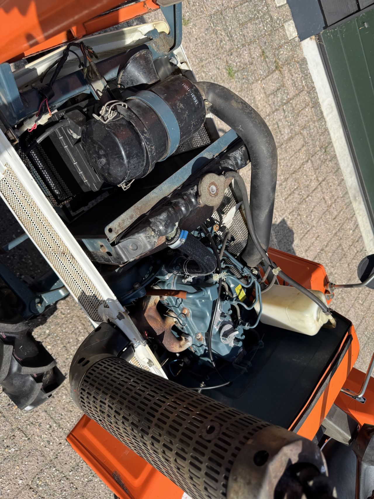 Kubota ZB1600 minitrekker /minitractor incl. frees