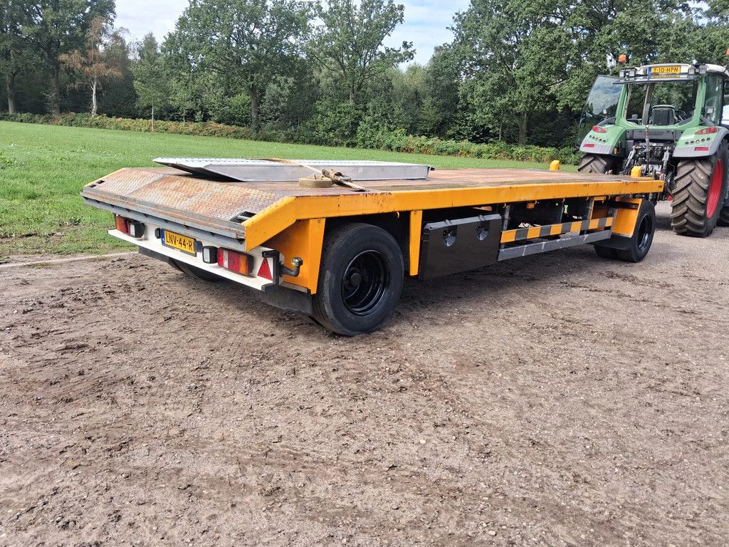 Zelfbouw ONBEKEND Aanhanger Oprijwagen dieplader 12 ton