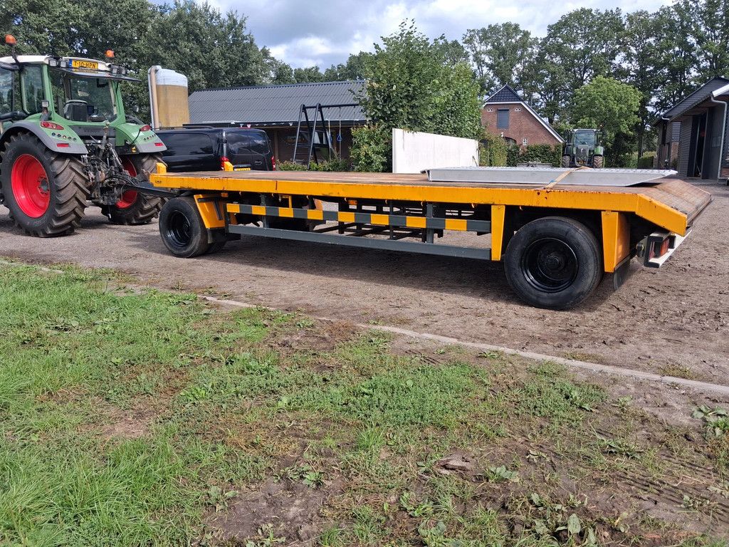 Zelfbouw ONBEKEND Aanhanger Oprijwagen dieplader 12 ton