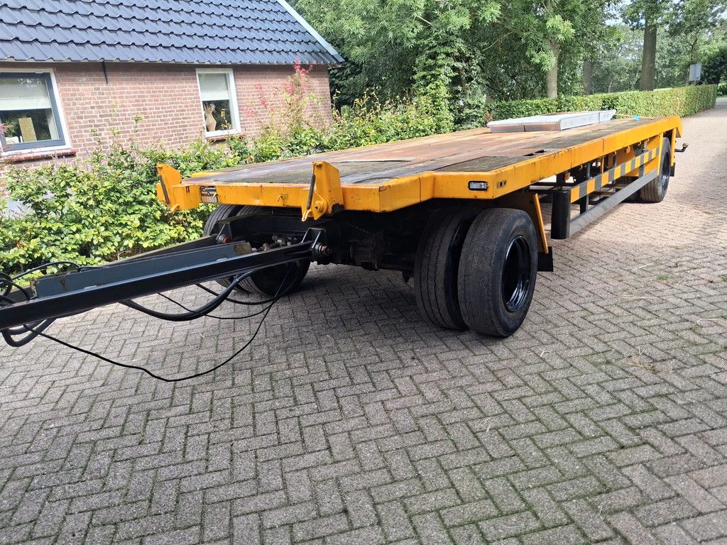 Zelfbouw ONBEKEND Aanhanger Oprijwagen dieplader 12 ton
