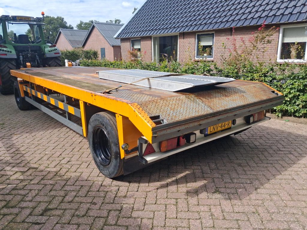 Zelfbouw ONBEKEND Aanhanger Oprijwagen dieplader 12 ton