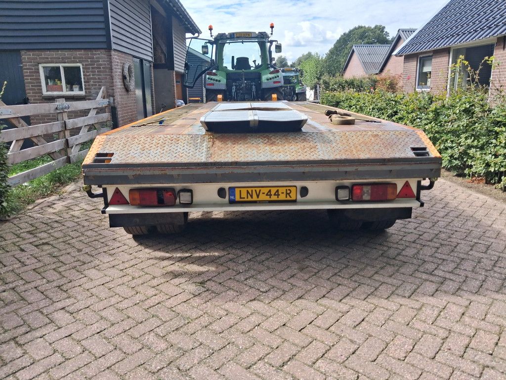 Zelfbouw ONBEKEND Aanhanger Oprijwagen dieplader 12 ton