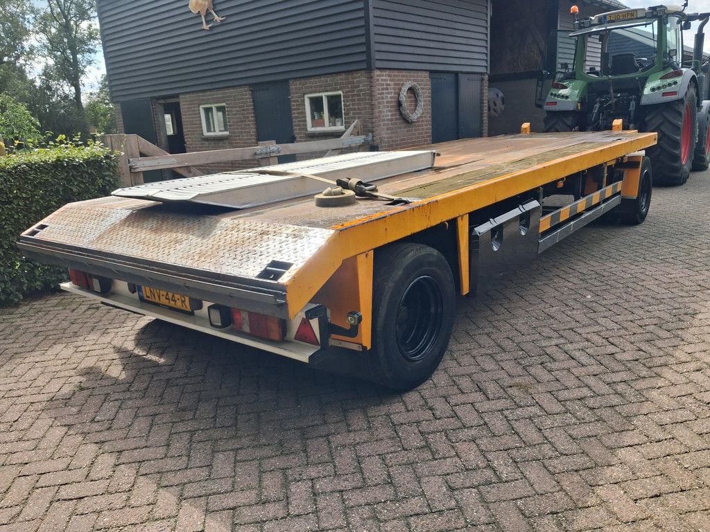 Zelfbouw ONBEKEND Aanhanger Oprijwagen dieplader 12 ton