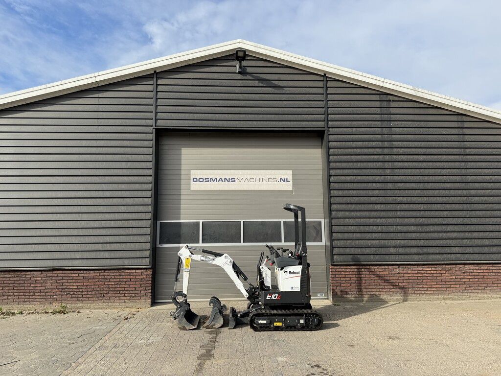 Bobcat E10 z minigraver 2024 158 uur HYDR wissel