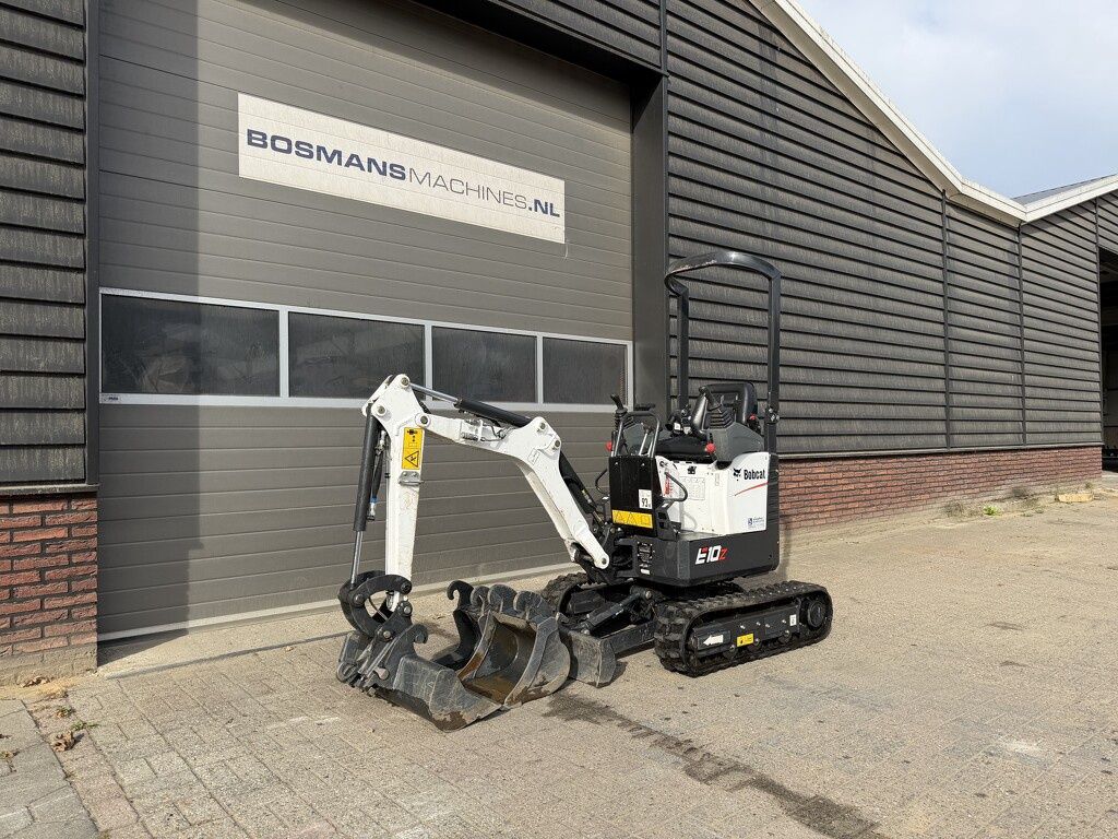 Bobcat E10 z minigraver 2024 158 uur HYDR wissel