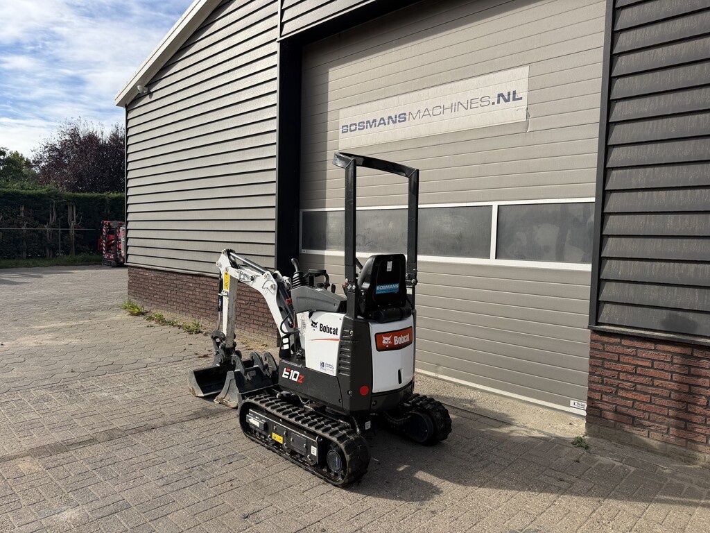 Bobcat E10 z minigraver 2024 158 uur HYDR wissel
