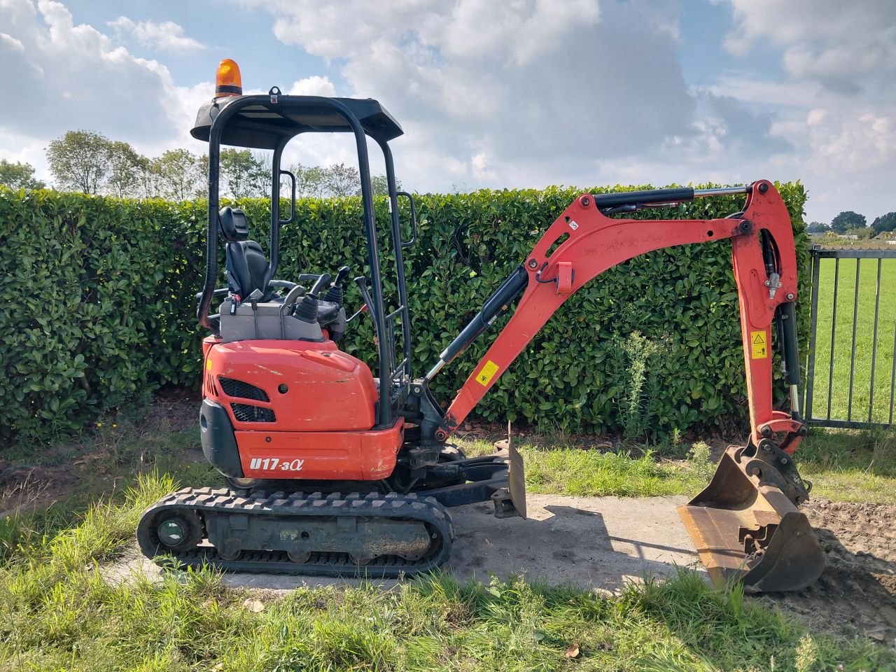 Kubota U17-3a ( Bj 2018 ) Minikraan / Minigraver / Graafmachine