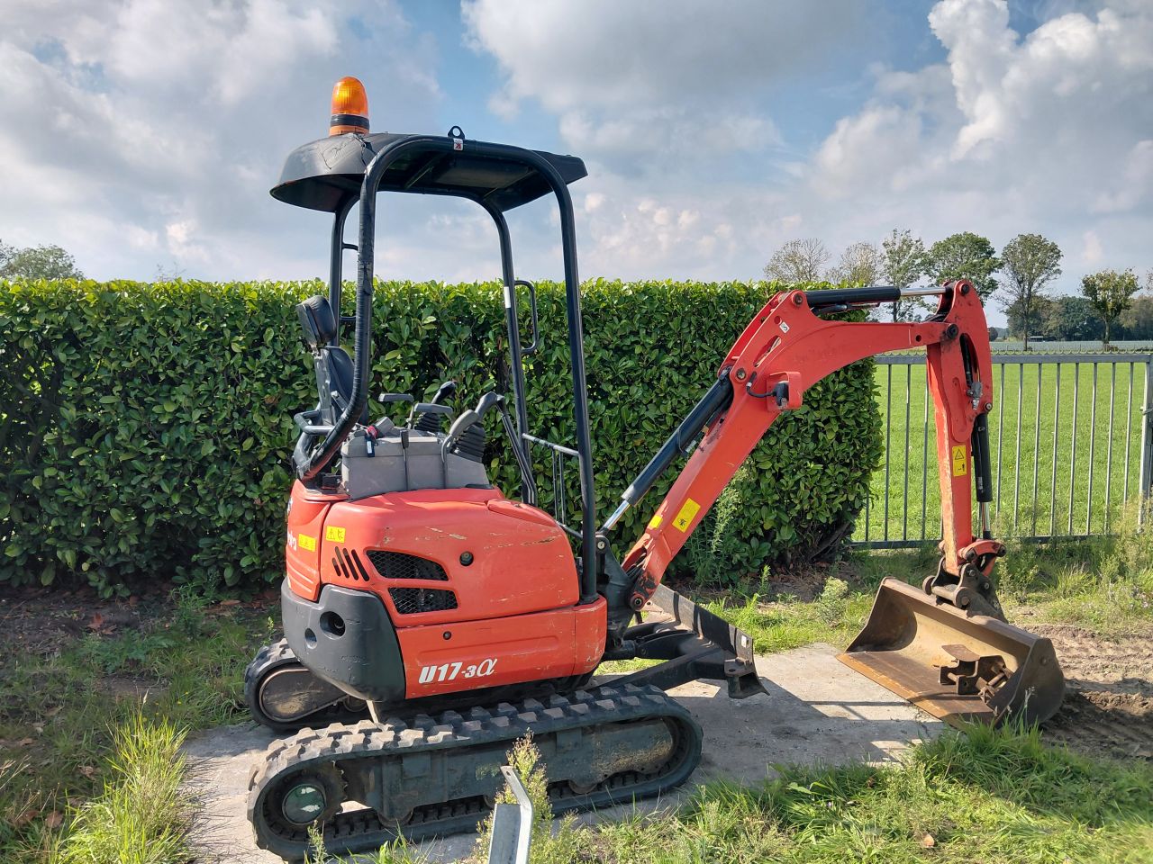 Kubota U17-3a ( Bj 2018 ) Minikraan / Minigraver / Graafmachine