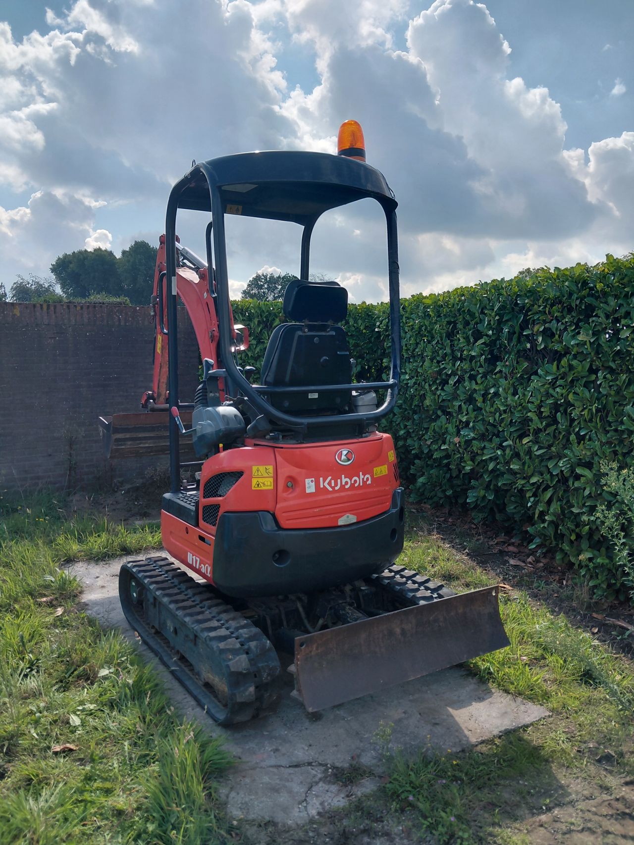 Kubota U17-3a ( Bj 2018 ) Minikraan / Minigraver / Graafmachine