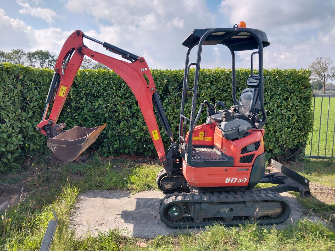 Kubota U17-3a ( Bj 2018 ) Minikraan / Minigraver / Graafmachine