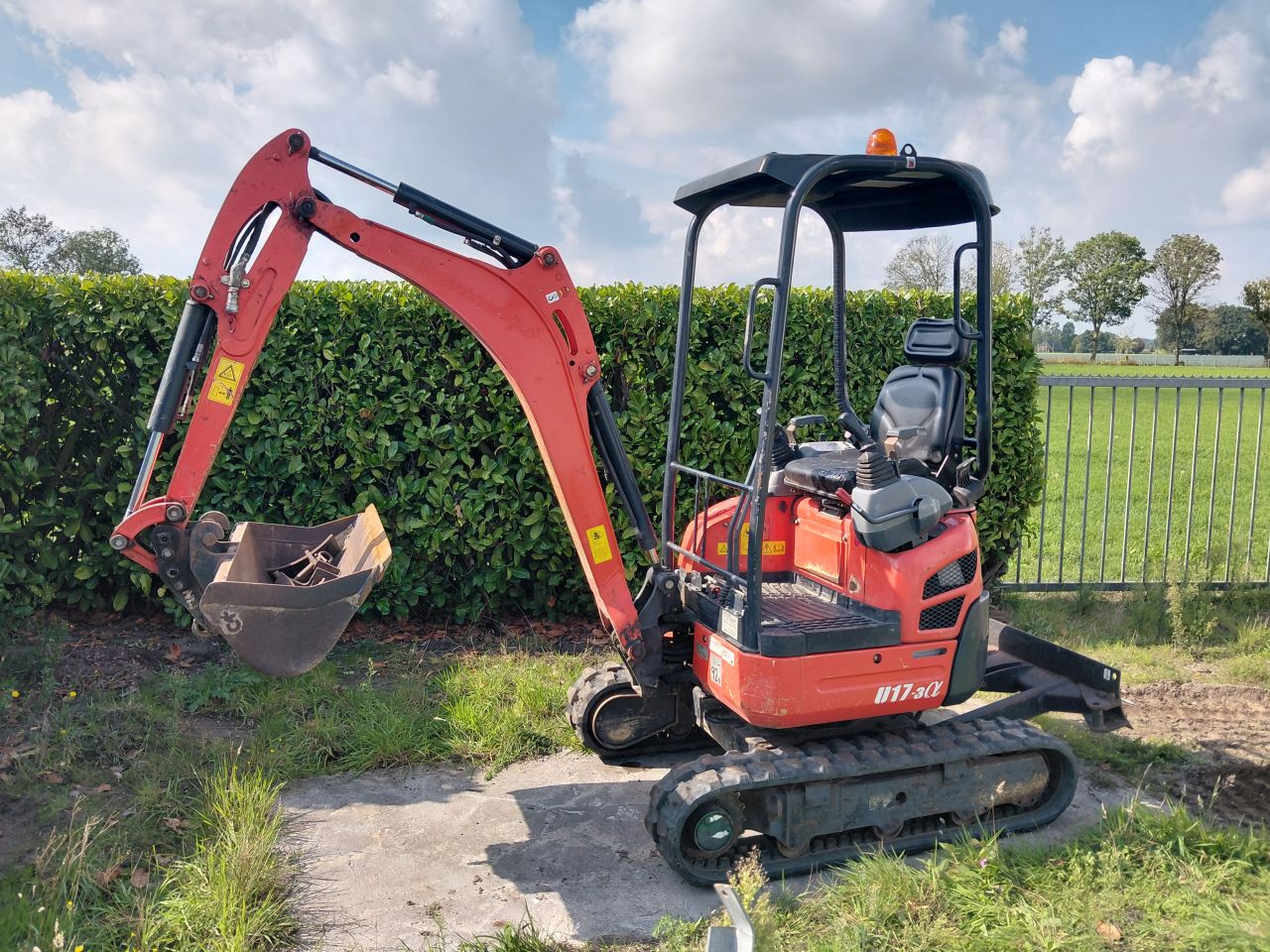 Kubota U17-3a ( Bj 2018 ) Minikraan / Minigraver / Graafmachine