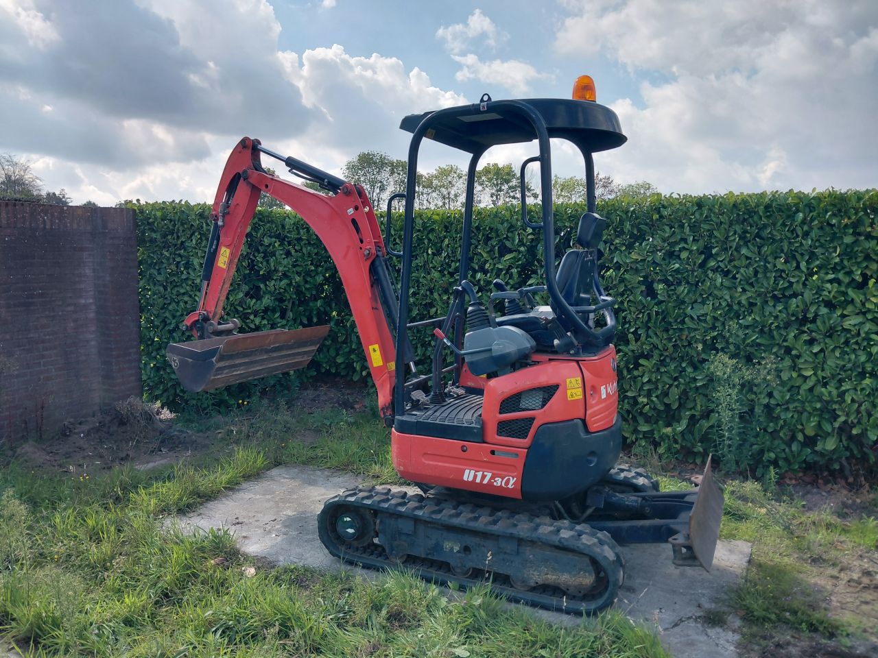Kubota U17-3a ( Bj 2018 ) Minikraan / Minigraver / Graafmachine
