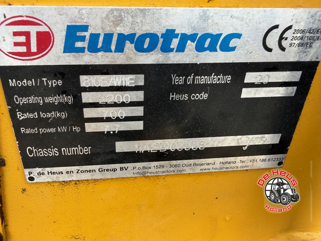 Eurotrac W11E - Electric