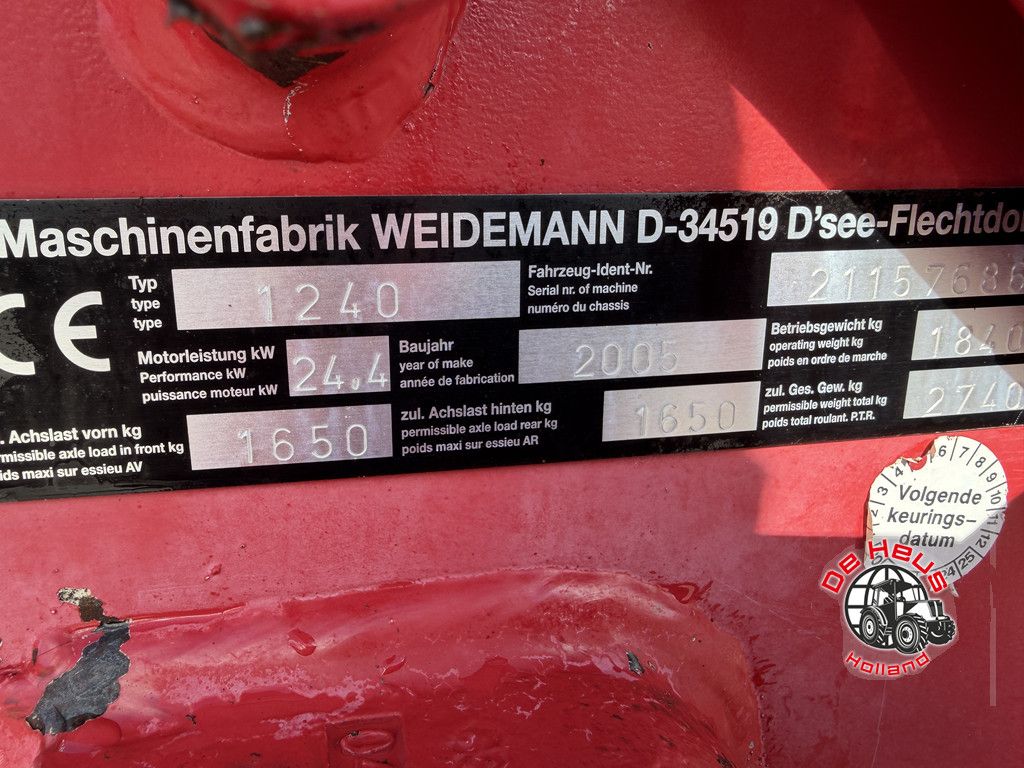 Weidemann 1240