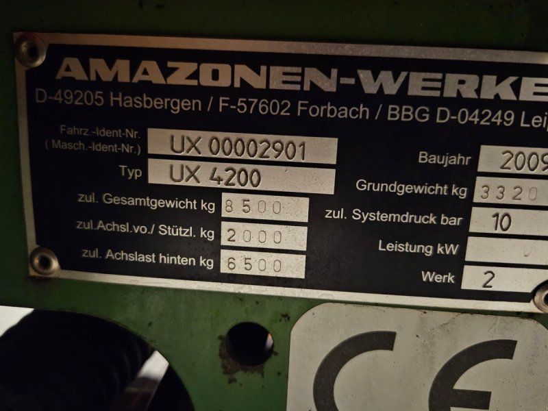 Amazone UX 4200