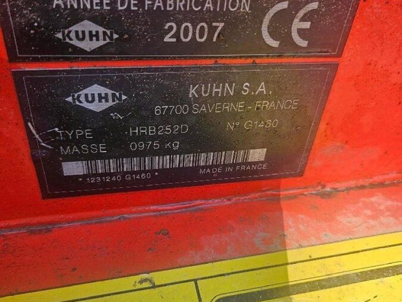 Kuhn HRB 252D