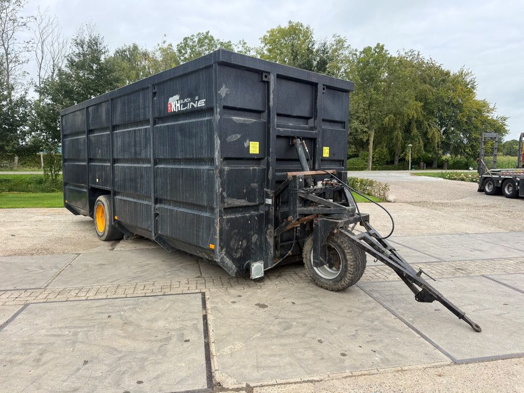 BKH black Line BKH 45 kuub mestcontainer Container 45 m3 Mest