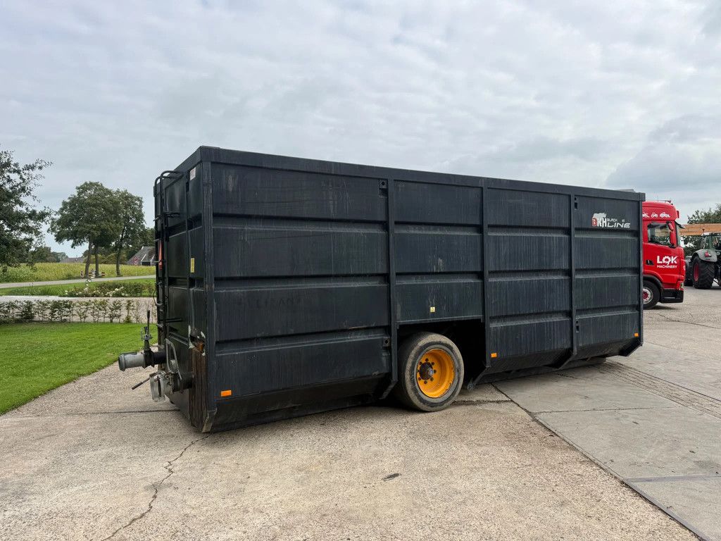 BKH black Line BKH 45 kuub mestcontainer Container 45 m3 Mest
