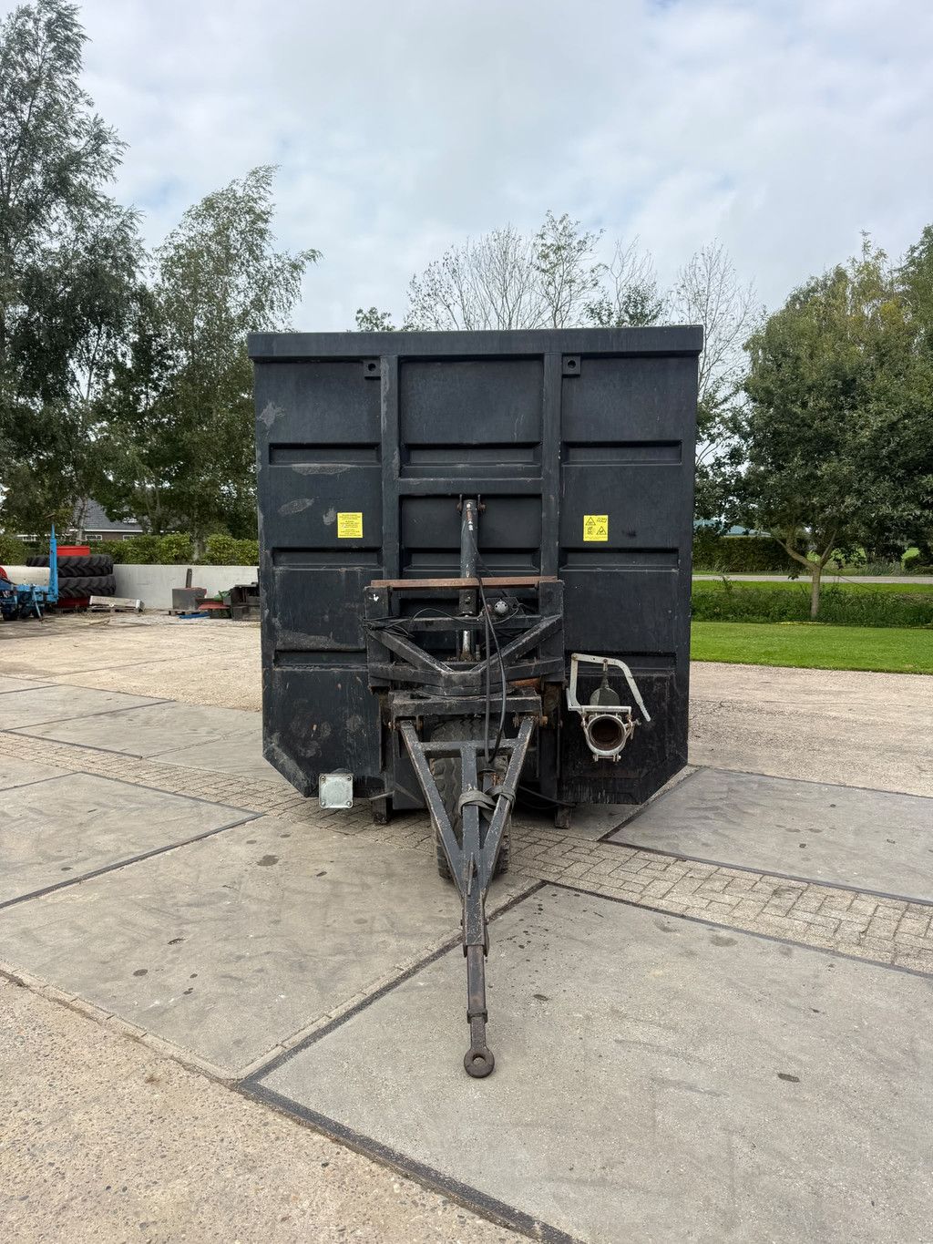 BKH black Line BKH 45 kuub mestcontainer Container 45 m3 Mest