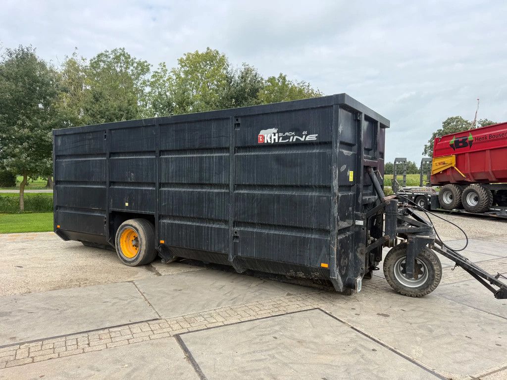 BKH black Line BKH 45 kuub mestcontainer Container 45 m3 Mest