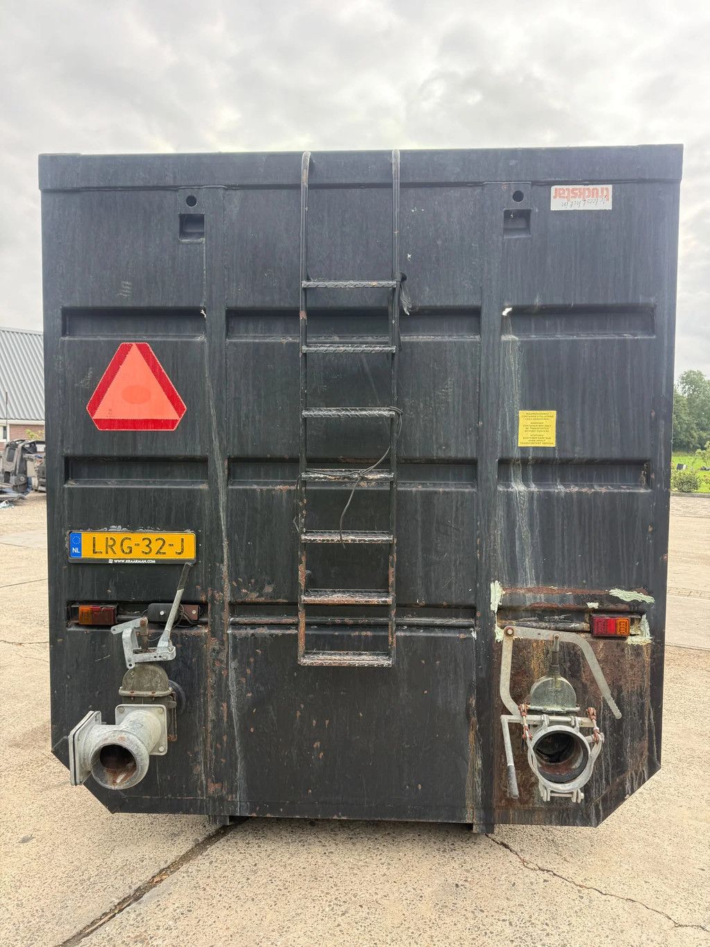 BKH black Line BKH 45 kuub mestcontainer Container 45 m3 Mest