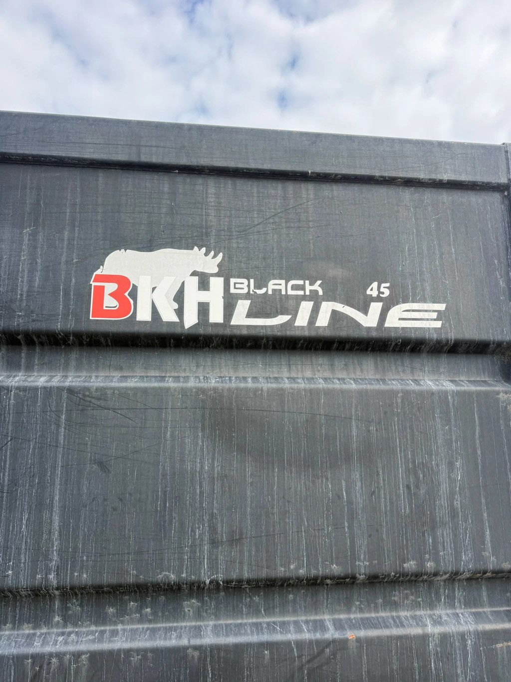 BKH black Line BKH 45 kuub mestcontainer Container 45 m3 Mest