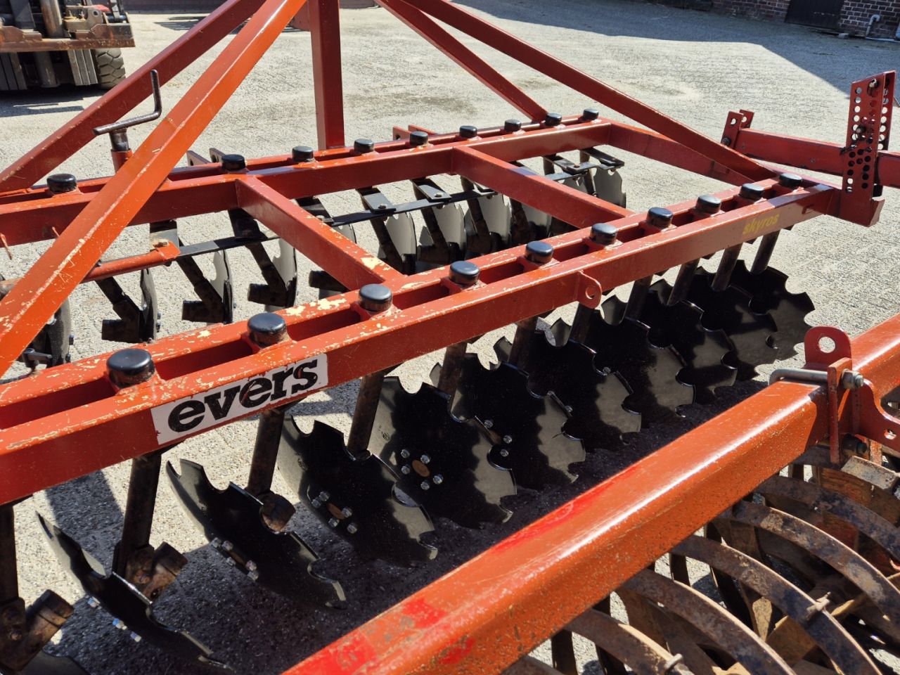 Evers Skyros schijveneg met dakringrol