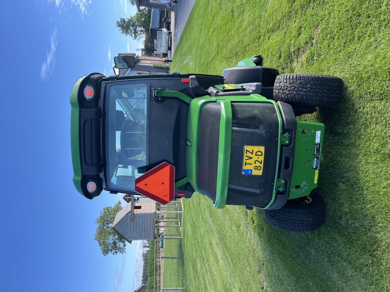 John deere 1585 diesel, airco, frontmaaier te koop