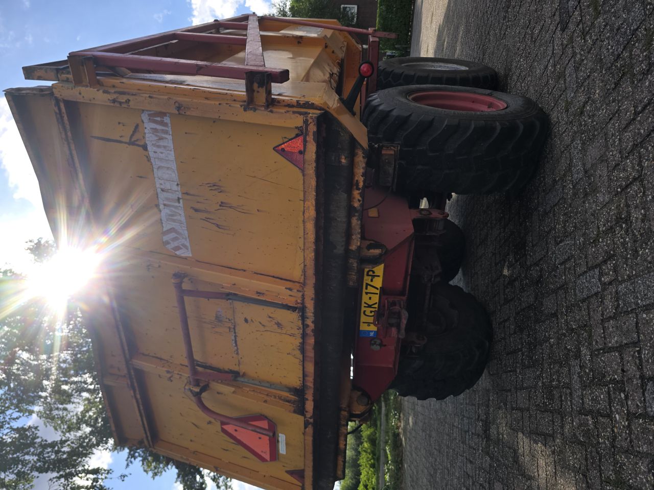 Miedema 110 kipper kiepkar