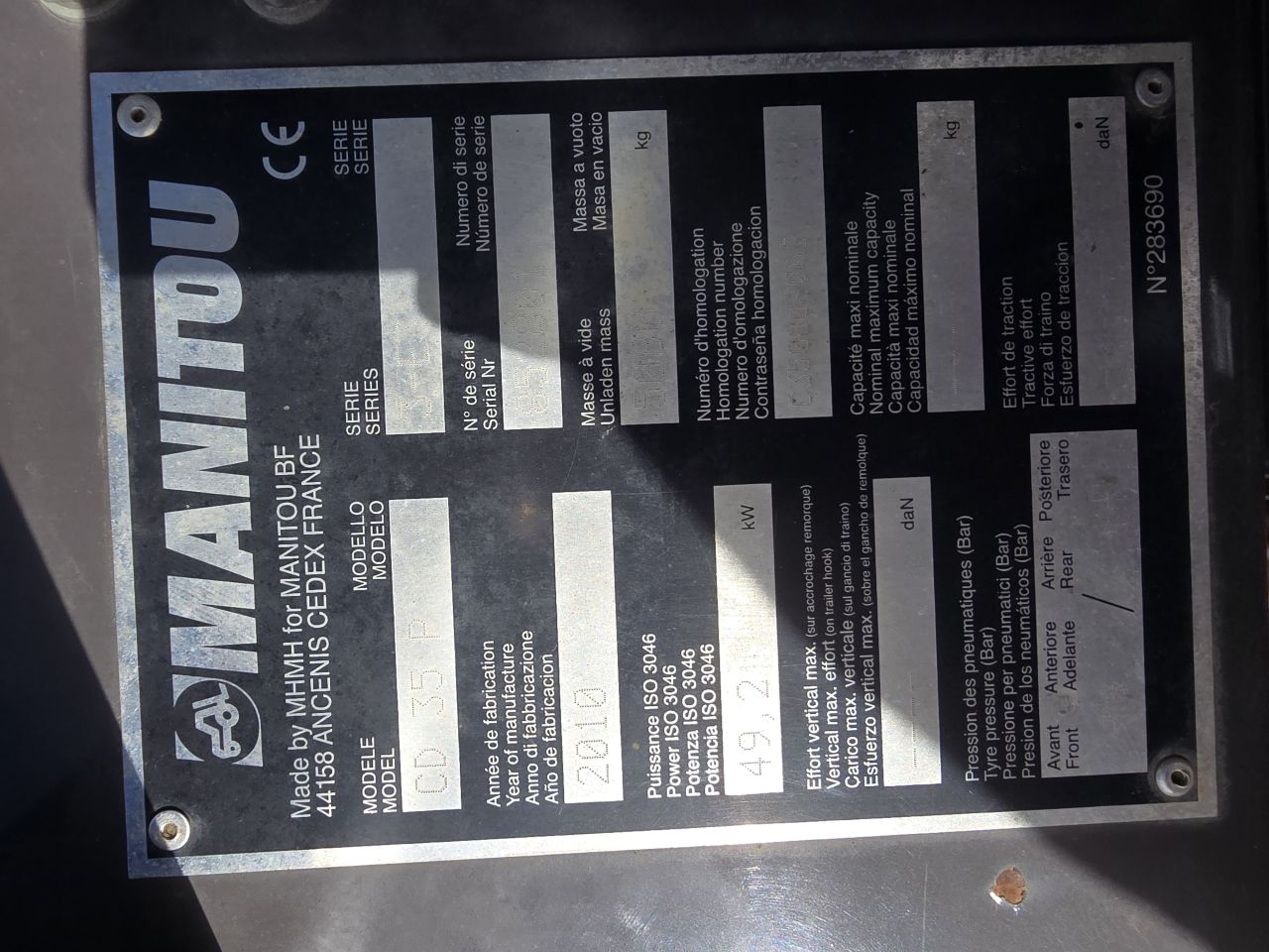 Manitou CD 35 P