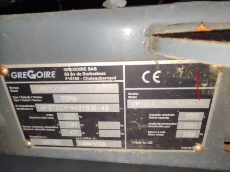 Gregoire SPEEDFLOW 1000L