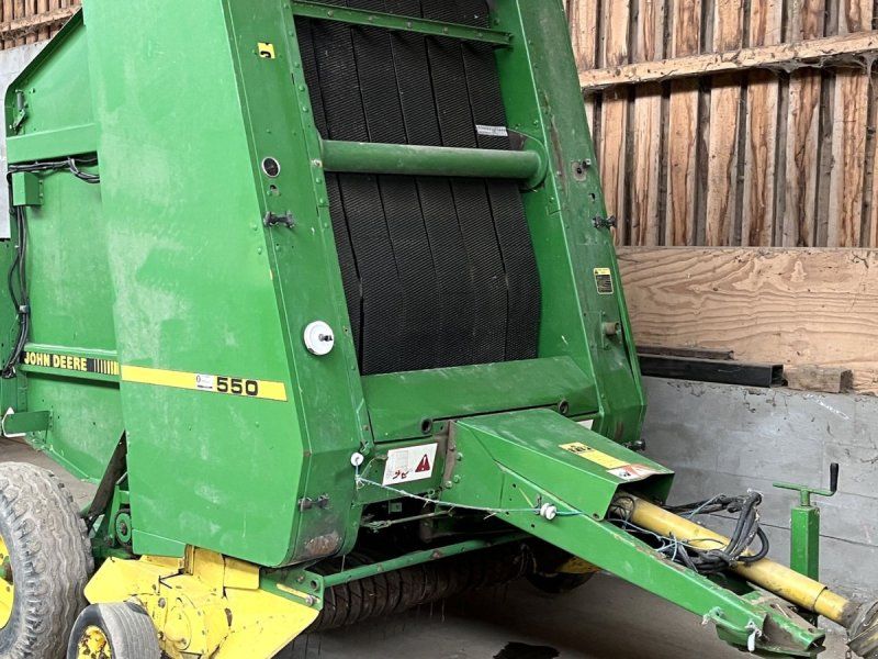 John Deere 550 Rundballepresser Variabelt Kammer