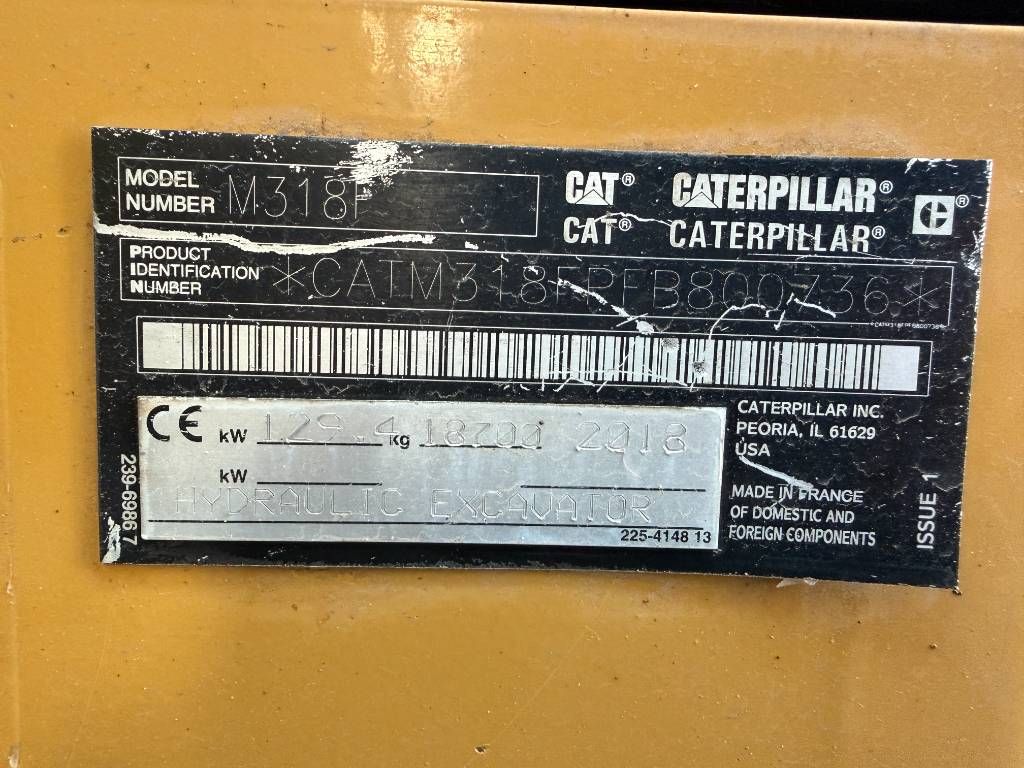 CAT M318F