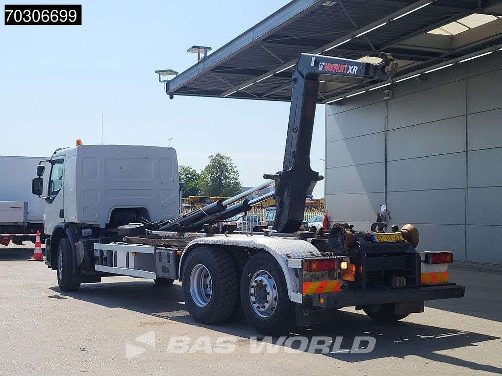 Volvo FE 280 6X2 21tons Hiab XR21S56S hooklift Lift+steering axle automatic Euro 5