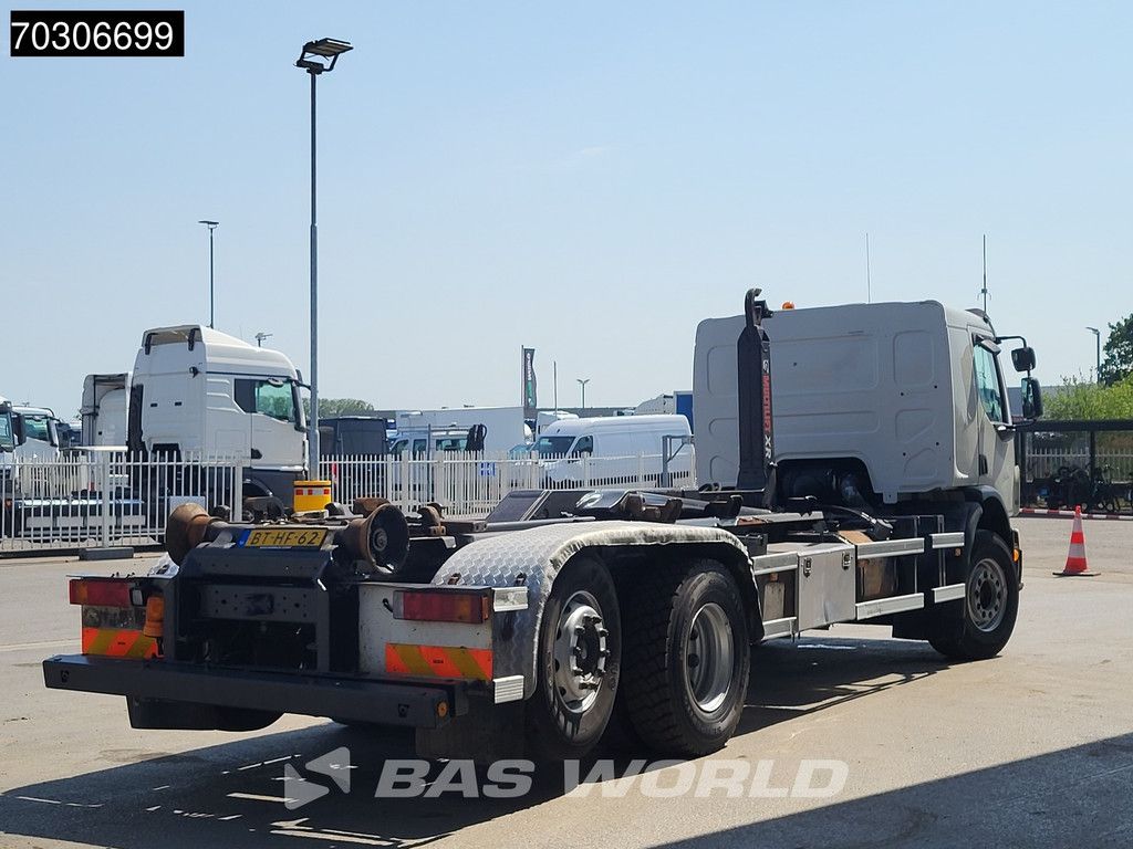 Volvo FE 280 6X2 21tons Hiab XR21S56S hooklift Lift+steering axle automatic Euro 5