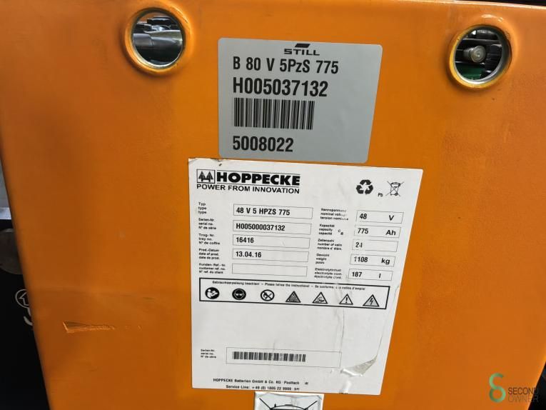 Schubmaststapler Elektrisch Still FM-X20 2016